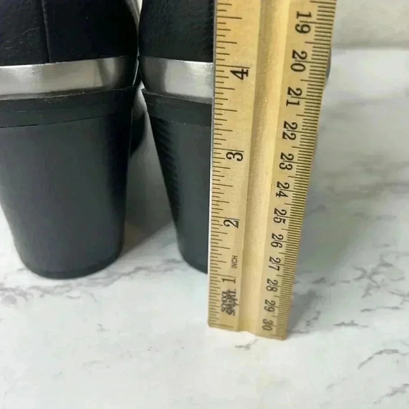 Sun + Stone Womens Black Back Abigail Pointed Toe Booties 6.5M - Picture 10 of 13